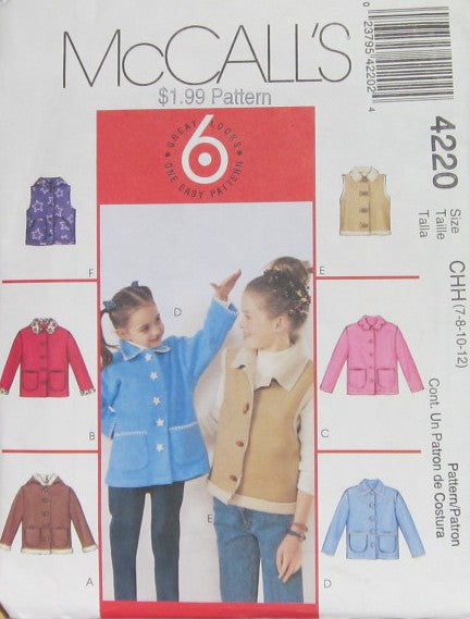 CHILDRENS/GIRLS JACKETS  AND VEST