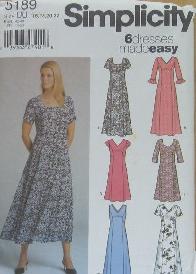 MISSES/MISSES PETITE PULLOVER DRESS IN TWO LENGTHS