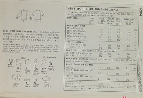 MENS SHIRT AND SHIRT-JACKET