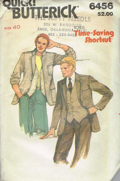 MEN'S JACKET AND VEST