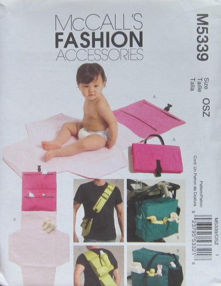 DIAPER BAGS AND CHANGING KIT