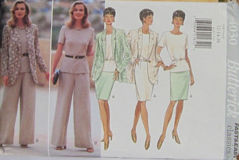 MISSES JACKET TOP SKIRT AND PANTS