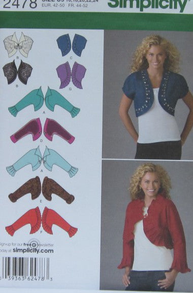 MISSES BOLERO JACKET