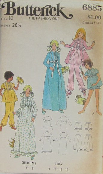 CHILDRENS AND GIRLS ROBE GOWN ANS PAJAMAS