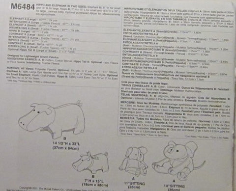 HIPPO AND ELEPHANT