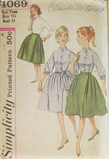 SUB-TEENS DRESS WRAP-ROUND SKIRT OR OVERSKIRT