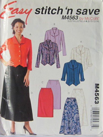 MISSES/MISSES PETITE JACKET AND SKIRT