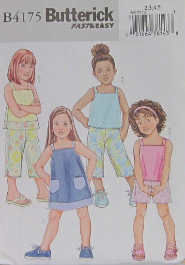 CHILDRENS/GIRLS TOP DRESS SHORTS AND PANTS