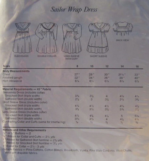 SAILOR WRAP DRESS