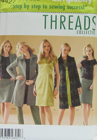 MISSES/MISS PETITE DRESS OR TOP SKIRT PANTS AND COAT