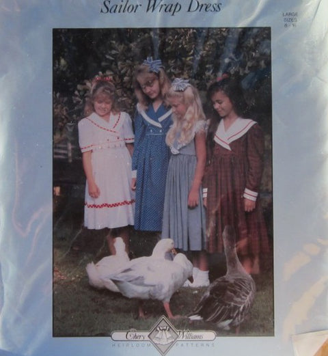 SAILOR WRAP DRESS