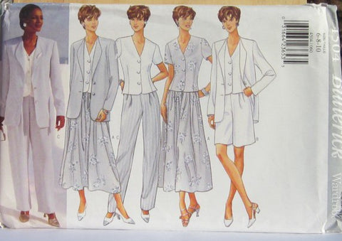 MISSES/MISSES PETITE JACKET TOP SKIRT SHORTS AND PANTS