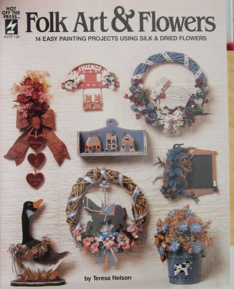 FOLK ART AND FLOWERS
