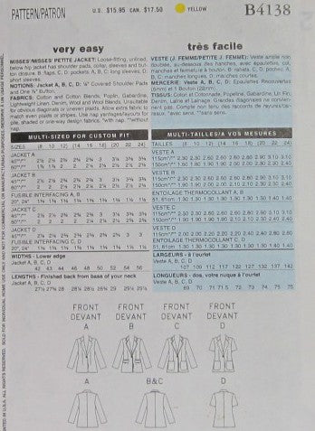MISSES/MISSES PETITE JACKET