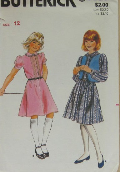 GIRLS DRESS AND VEST