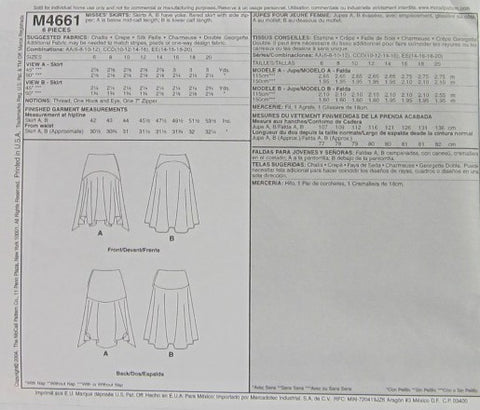 MISSES' SKIRTS