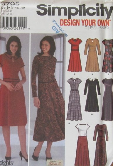MISSES MISS PETITE DESIGN YOUR OWN DRESS IN TWO LENGTHS