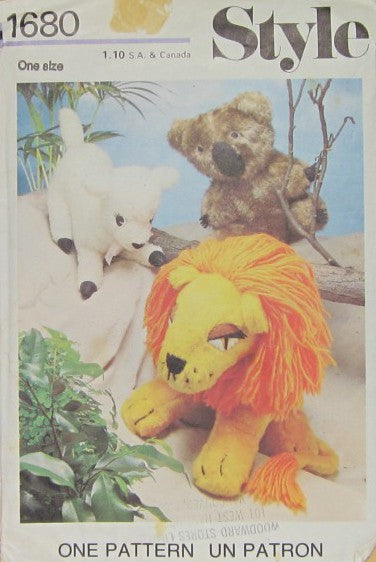 LION, LAMB AND KOALA