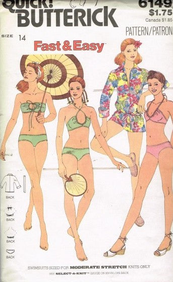 MISSES BIKINI AND COVER UP    CUT