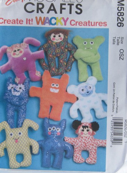 CREATE IT WACKY CREATURES DOLLS