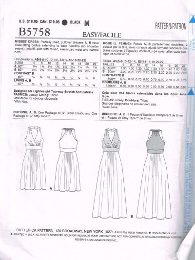 MISSES DRESS