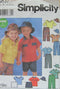 TODDLERS' PANTS, SHORTS, SHIRT, PULLOVER TOP AND HAT