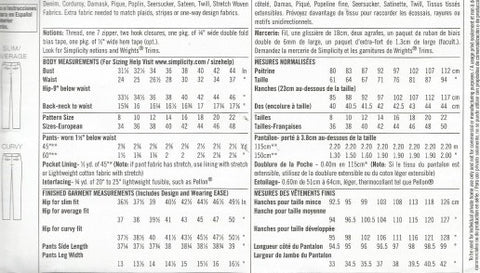 MISSES'/MISS PETITE PANTS-SLIM, AVERAGE AND CURVY FIT