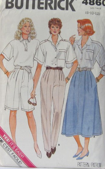MISSES SKIRT PANTS AND SHORTS