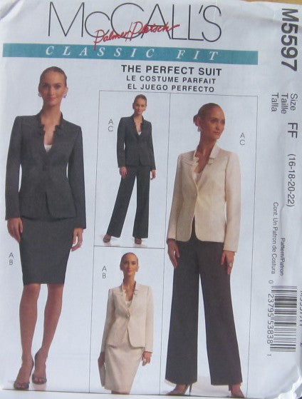 MISSES JACKET SKIRT AND PANTS