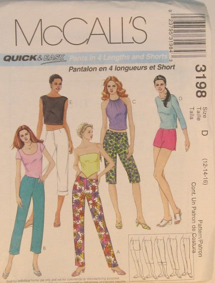 LOW RISE PANTS AND SHORTS