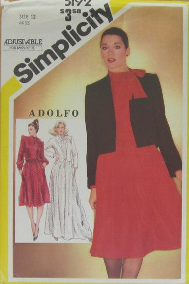 MISSES SKIRT IN TWO LENGTHS BLOUSE AND LINED JACKET