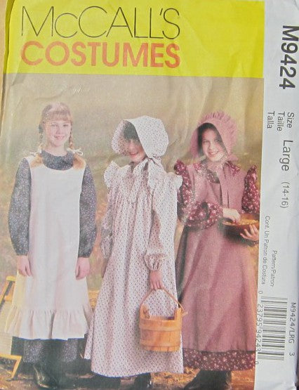 GIRLS PIONEER COSTUMES