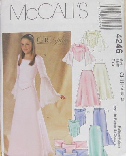 GIRLS AND GIRLS PLUS TOPS SKIRTS AND STOLE