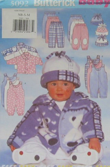 INFANTS JACKET JUMPSUIT PANTS AND HAT