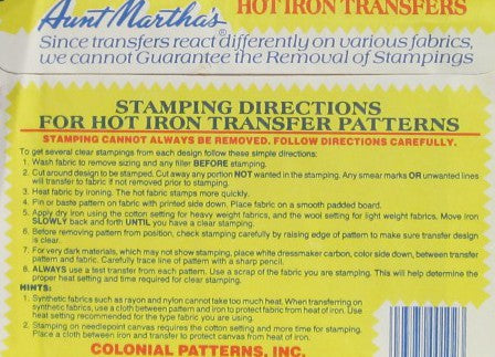 HOT IRON TRANSFERS