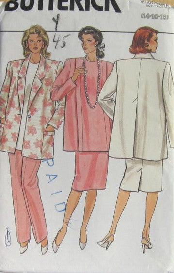 MISSES MATERNITY JACKET SKIRT PANTS AND TOP