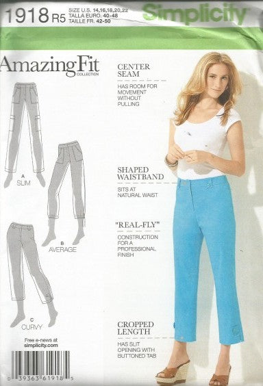 MISSES'/MISS PETITE PANTS IN TWO LENGTHS