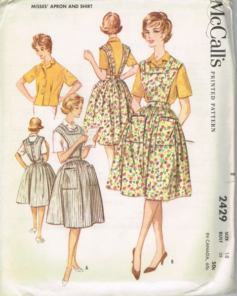 MISSES APRON AND SHIRT