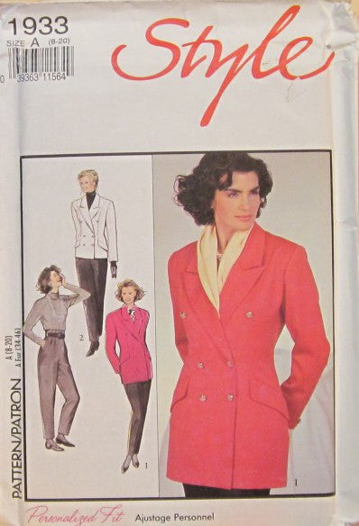 MISSES' LINED JACKETS AND TROUSERS