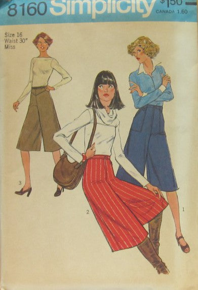 MISSES' CULOTTES