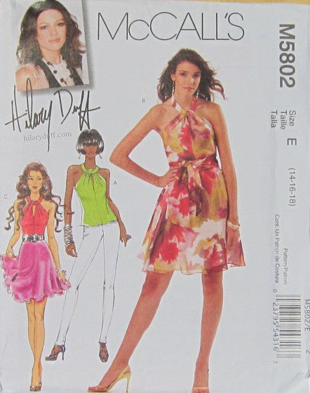 MISSES TOP DRESSES AND SASH