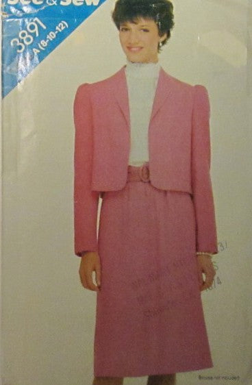 MISSES JACKET AND SKIRT