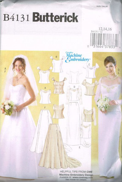 MISSES' LINED TOP AND SKIRT
