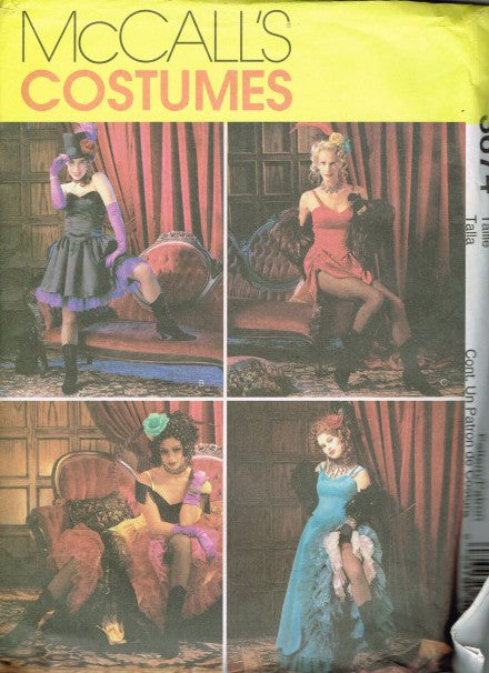 MISSES' CAN-CAN COSTUMES