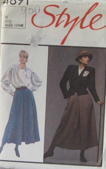 MISSES JACKET BLOUSE AND SKIRT
