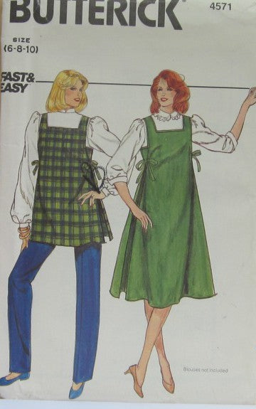 MISSES MATERNITY JUMPER TOP AND  PANTS
