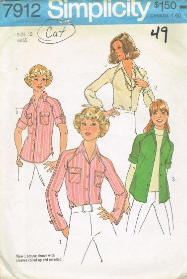 MISSES SHIRT  CUT