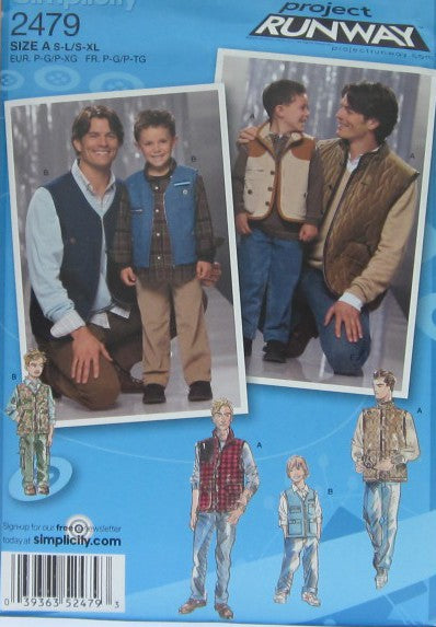 BOYS AND MENS VESTS