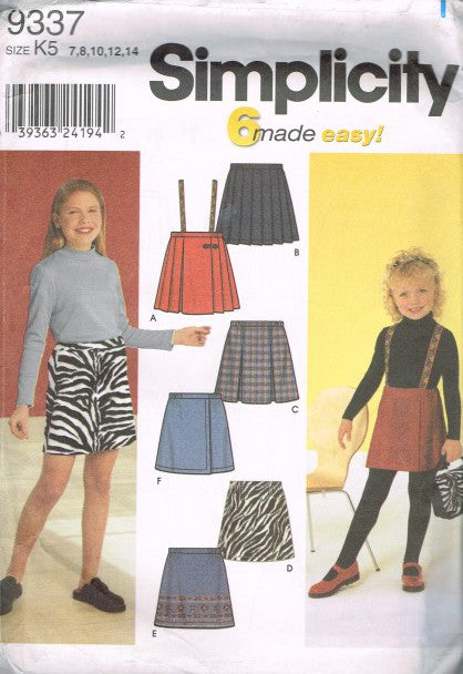 CHILD'S AND GIRLS' SKIRTS