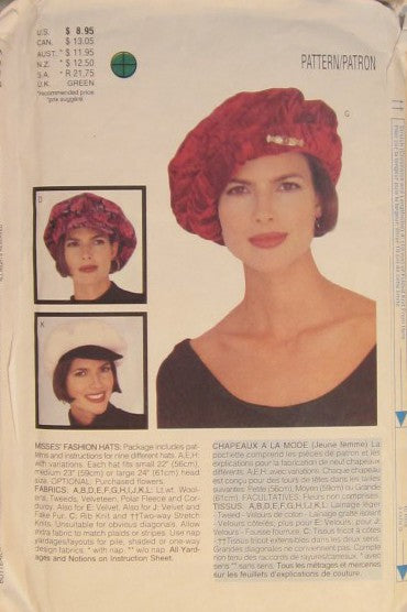 MISSES FASHON HATS